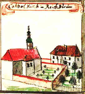 Cathol Kirch in Reichstein - Kościół katolicki, widok ogólny